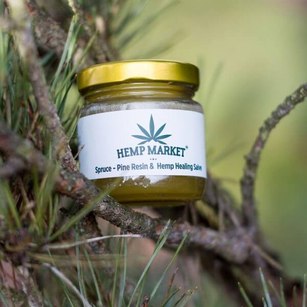 pine hemp balm